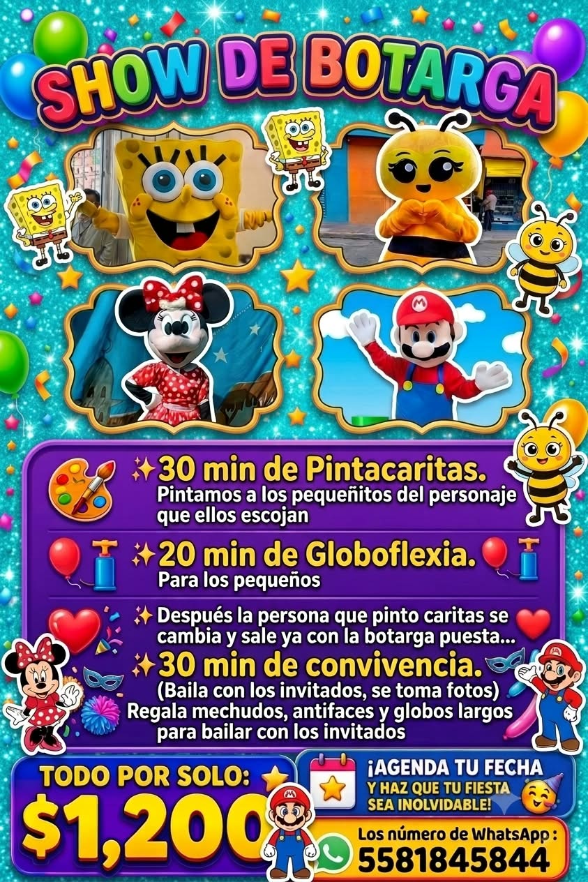 Paquete Botarguitas
